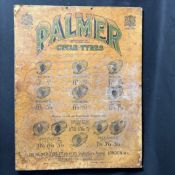 Palmer Tyres Advertising Showcard