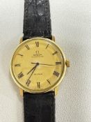 18ct GOLD OMEGA  DE VILLE AUTOMATIC WATCH - 29.5 GRAMS