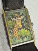 JAEGER LECOULTRE WATCH WITH UNUSUAL MAYBE RARE DIAL