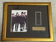 FRAMED THE BEATLES SERIES 1 ORIGINAL FILMCELL