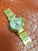 18ct YELLOW GOLD CARTIER PASHA WATCH - 95 GRAMS