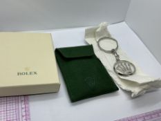 BOXED UNUSED ROLEX KEY RING