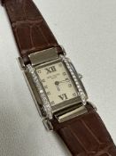 18ct GOLD PATEK PHILIPPE TWENTY FOUR DIAMOND SET WATCH 