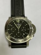 PANERAI LUMINOR DAYLIGHT CHRONOGRAPH WATCH 44mm PAM00196