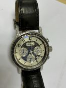 CHOPARD ELTON JOHN AIDS FOUNDATION LTD EDITION WATCH 20/200 5.09ct DIAMONDS IN WHITE GOLD