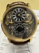 18ct GOLD AUDEMARS PIGUET CHRONOMETER WITH AN AP ESCAPEMENT WITH ARCHIVE