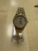 18k GOLD AUDEMAR PIGUET CLASSIQUE LADIES WATCH WITH DIAMOND BEZEL