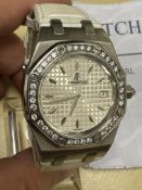 DIAMOND SET AUDEMARS PIGUET ROYAL OAK WATCH