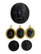 A group of 19th century Grand Tour style neo-classical relief medallions