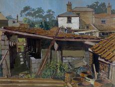 Colin Verity RMSA (British, 1924-2011) Scruffy Nook - Horncastle