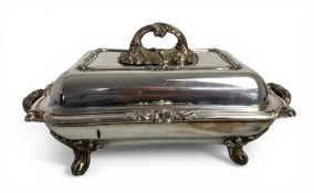 A George IV Old Sheffield plate tureen