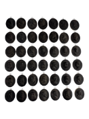 A group of forty two late 18th century Basalt style medallions of notable Greeks figures