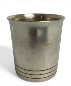 An Elizabeth II silver beaker, S W, London 2021