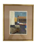 Donald McIntyre (British,1923-2009), 'Car Park, Mousehole'