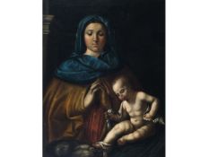 MUTTER MIT KIND, LOMBARDEI