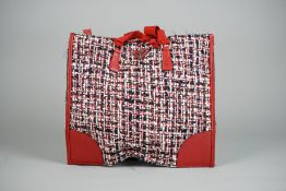 PRADA HANDBAG TWEED MULTICOLOR GALA