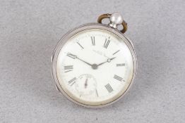 *TO BE SOLD WITHOUT RESERVE* AWW CO AMERICAN WALTHAM CO 925 STERLING SILVER POCKET WATCH