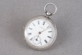 *TO BE SOLD WITHOUT RESERVE* AWW CO AMERICAN WALTHAM CO 925 STERLING SILVER POCKET WATCH CIRCA 1897