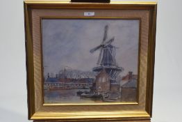 J vd Sande Bakhuijzen; "molen aan de vaart"