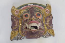 Vintage muurmasker