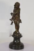 Franz Iffland, bronzen beeldje