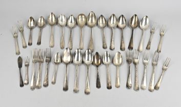 Various silver cutlery