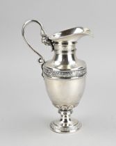 Silver pitcher