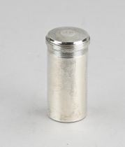 Silver travel cylinder, Gustave Keller