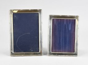2 Silver photo frames