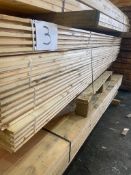 Title: 120 Lengths of Overclad Cladding 25mm x 95mm @2.4mDescription: 120 Lengths of Overclad