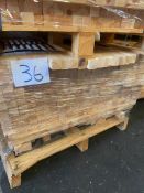 Title: Large Pallet of Plain Turned Spindles Description: Large Pallet of Plain Turned Spindles