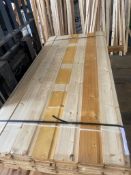 Title: Pallet of 140 lengths of plain shiplap 12mm x 120mm@1.8m Description: Pallet of 140 lengths