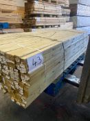 Title: Pallet of 480 lengths of treated 25mm x 38mm @1.8m Description: Pallet of 480 lengths of