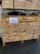 Title: Large Pallet of Plain Turned Spindles Description: Large Pallet of Plain Turned Spindles