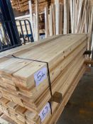 Title: Pallet of 90 lengths of redwood PSE 44mm x 69mm @1.8m Description: Pallet of 90 lengths of