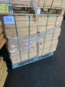 Title: Pallet of 1100 Lengths of Shiplap 12mm x 120mm @0.6m Description: Pallet of 1100 lengths of