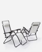 Pair of Zero Gravity Chairs - BNIB - RRP £92
