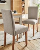 Set of 4 Ava Chairs Taupe BNIB RRP £300