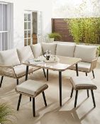 Malta Corner Sofa Set BNIB RRP £809