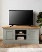 Julipa Ashford TV Stand Grey Oak BNIB RRP £215