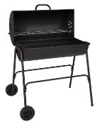 Oil Drum Charcoal Barbecue RRP £90 BNIB