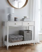 Julipa Dalia Console Table - White - BNIB - RRP £80