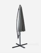 Elton Cantilever Parasol - 3m Grey BNIB RRP £99