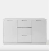 Ellia Large Side Table in White BNIB RRP £120