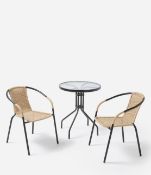 Rattan Bistro Set BNIB RRP £69