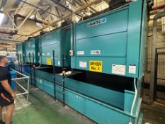 4 X LAVATEC GAS FED TUMBLE DRYERS
