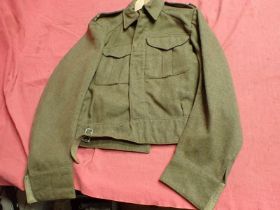 WW2 British Sherwood Foresters battledress blouse