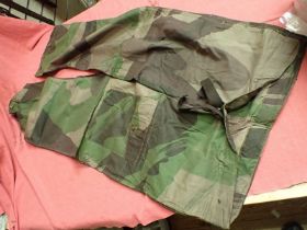 WW2 British S.A.S. camouflage trousers dated 1943.