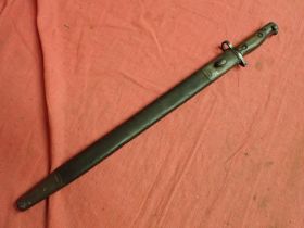 WW1 British SMLE 1907 bayonet by Sanderson
