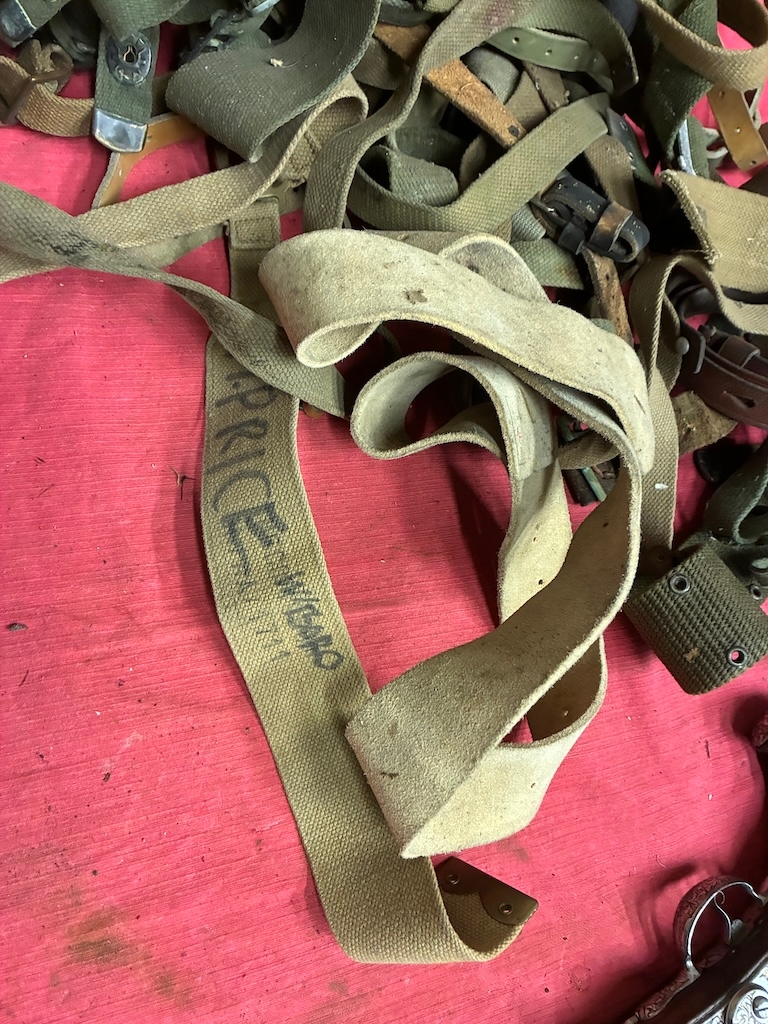 Ww2 Rasc Webbing Job Lot Of Army Webbing - WW2 & Later Some British , some American ...